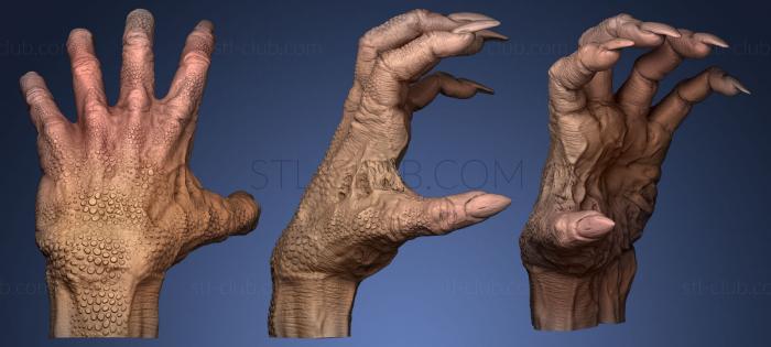 3D модель Рука Монстра 1 (STL)